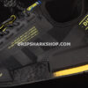 Adidas NMD R1 V2 Shoes Core Black Yellow Gradient Core Black