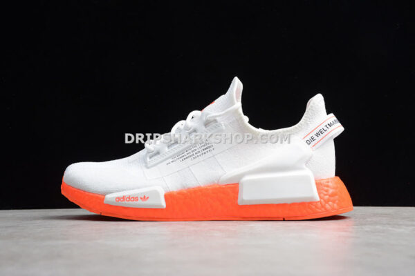 Adidas NMD R1 V2 Cloud White Orange