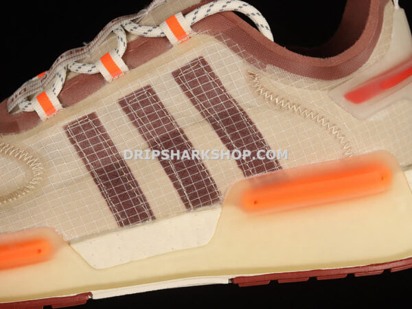 Adidas NMD V3 Boost Shoes Bliss Wild Sepia Off White