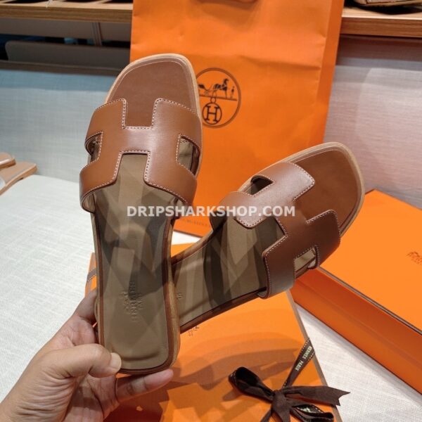 Sandalias Hermes - Oran Marrón