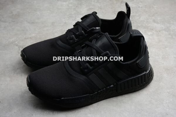 Adidas NMD R1 Shoes Triple Black Black Black
