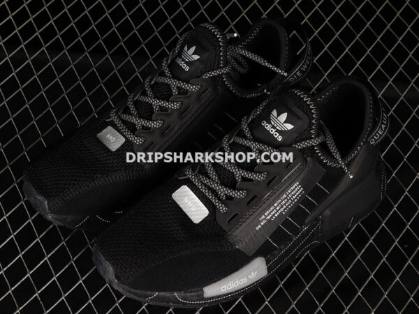 Adidas NMD R1 V2 Shoes Core Black Cloud White Grey One