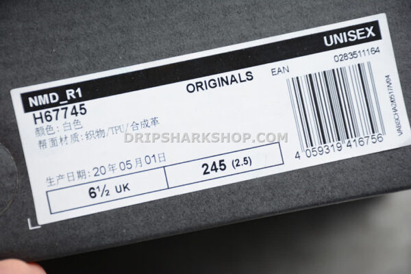 Adidas NMD R1 Tokyo Shoes Cloud White Red Cloud White