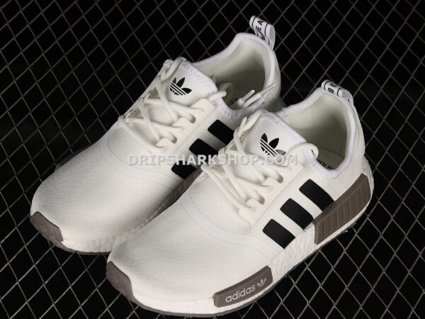Adidas NMD R1 Primeblue Cloud White Core Black Grey Three