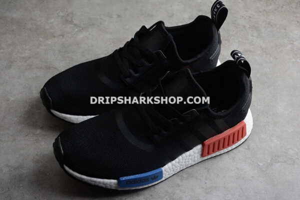 Adidas NMD R1 Boost Shoes Core Black Core Black Cloud White