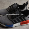 Adidas NMD R1 Shoes Grey Four Core Black Cloud White