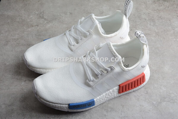Adidas NMD R1 Boost Shoes Cloud White Cloud White Cloud White