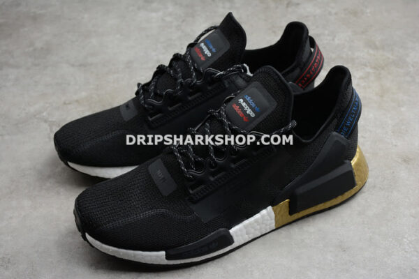 Adidas NMD R1 V2 Core Black Core Black Metallic Gold