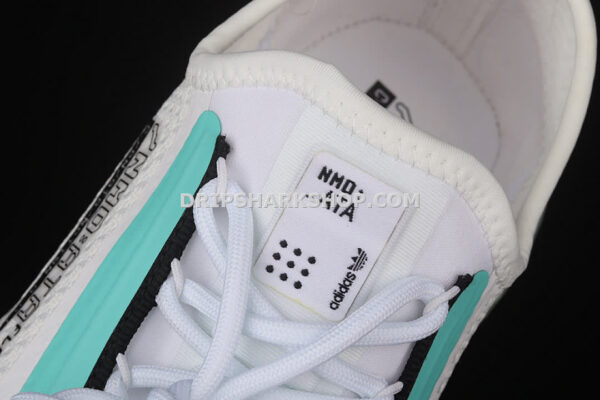 Adidas NMD R1 Spectoo Shoes Cloud White Cyan Black