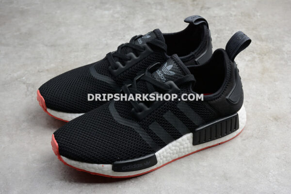 Adidas NMD R1 Core Black Trace Scarlet