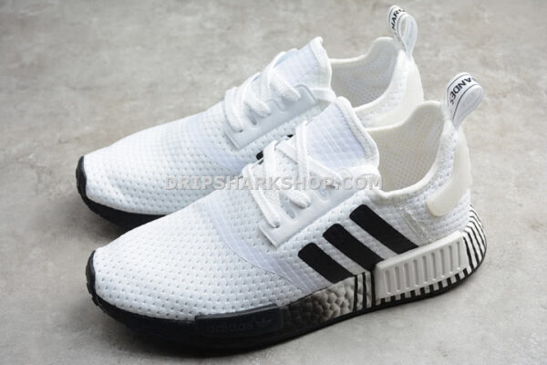 Adidas NMD Ri Shoes Cloud White Core Black - Blanco