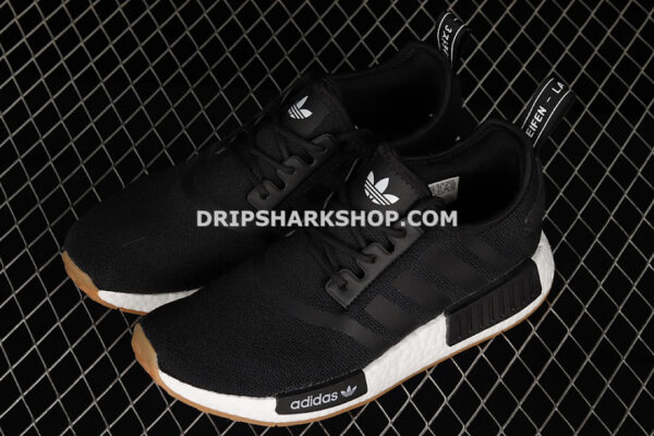 Adidas NMD R1 Primeblue Shoes Core Black Core Black Gum
