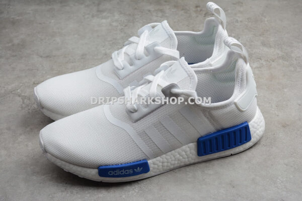 Adidas NMD R1 Cloud White Bright Blue