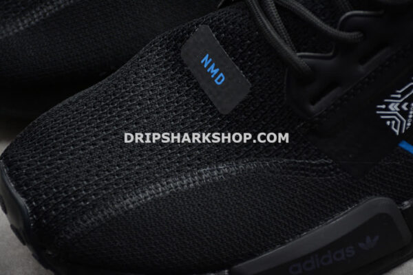 Adidas NMD R1 V2 Shoes Core Black Core Black Blue