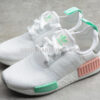 Adidas NMD R1 Shoes Cloud White Grey Two Clear Mint