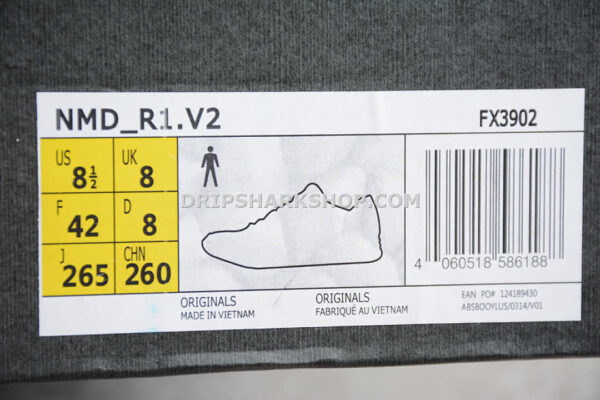 Adidas NMD R1 V2 Cloud White Orange