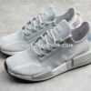 Adidas NMD R1 V2 Shoes Grey Two Silver Metallic Core Black