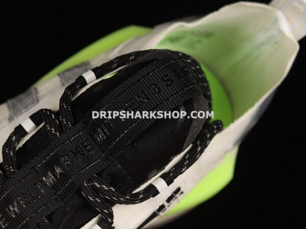 Adidas NMD V3 Boost Shoes Crystal White Core Black Signal Green