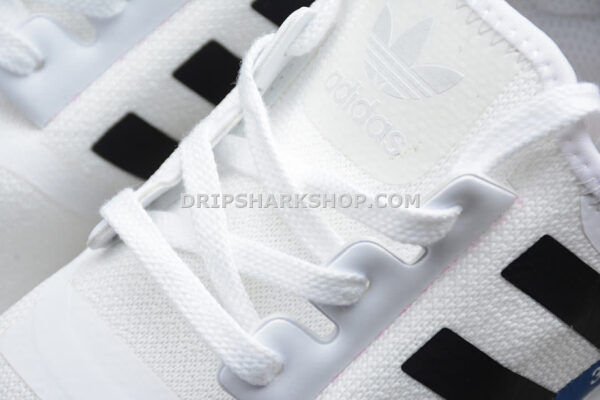Adidas NMD R1 Shoes Off White Core Black Lush Blue