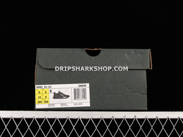Adidas NMD R1 V2 Shoes Core Black Cloud White Grey One