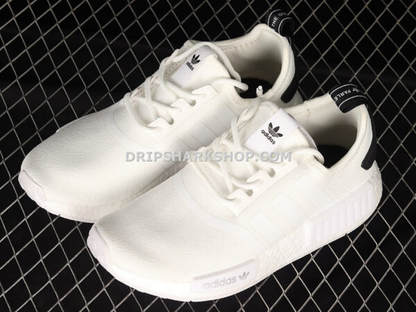 Adidas NMD R1 Shoes Cloud White Cloud White Core Black