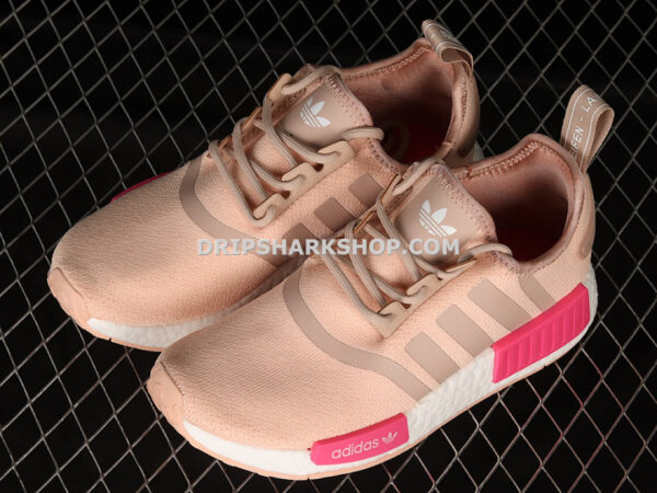 Adidas NMD R1 Boost Shoes Light Pink Pink Cloud White