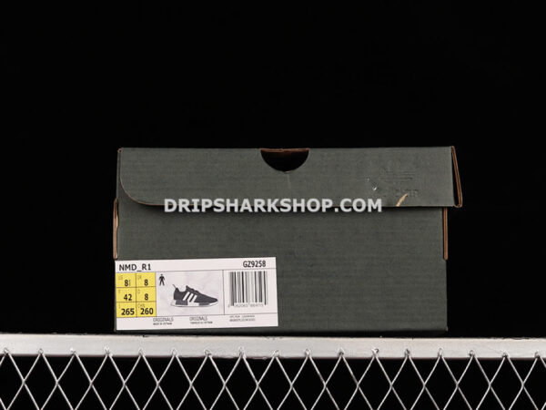 Adidas NMD R1 Primeblue Core Black Cloud White Grey Five