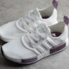 Adidas NMD R1 Boost Shoes Cloud White Cloud White Purple