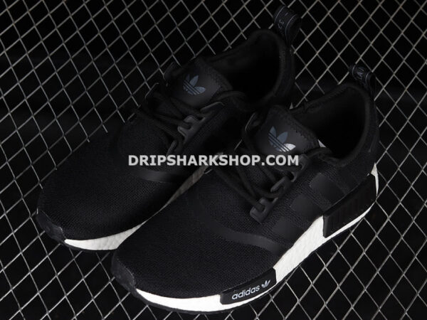 Adidas NMD R1 Refined Shoes Core Black Core Black Cloud White