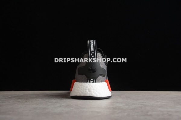 Adidas NMD R1 Shoes Grey Four Core Black Cloud White