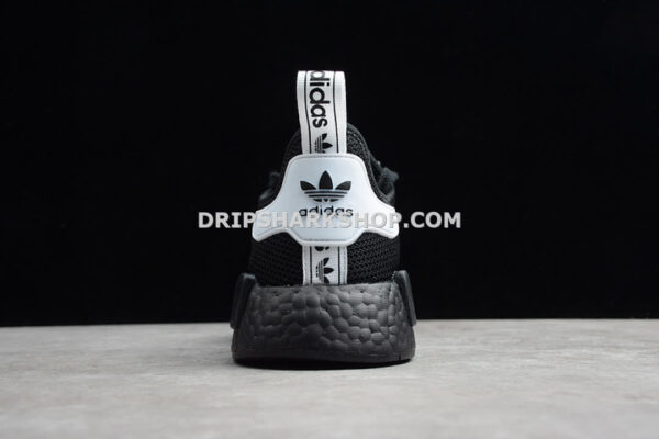 Adidas NMD R1 Shoes Core Black Cloud White
