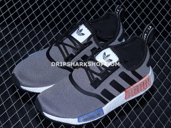 Adidas NMD R1 Boost Grey Four Core Black Cloud White