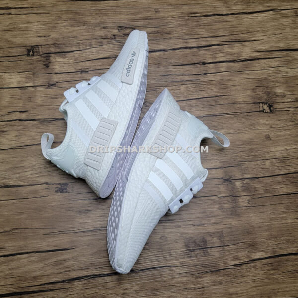 09-50 Adidas NMD R1 Shoes Cloud White Cloud White Cloud White