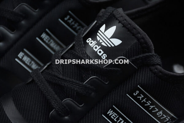 Adidas NMD R1 Shoes Core Black Cloud White