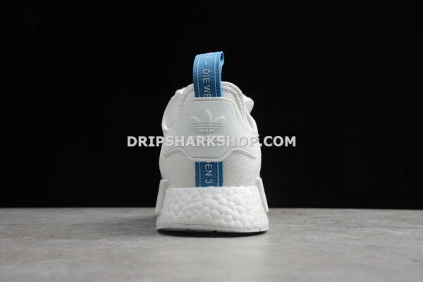 Adidas NMD R1 J Shoes Cloud White Blue
