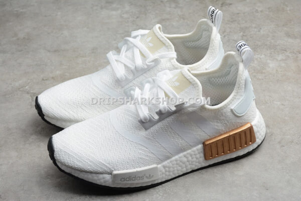 Adidas NMD R1 Shoes Cloud White Cloud White Pink
