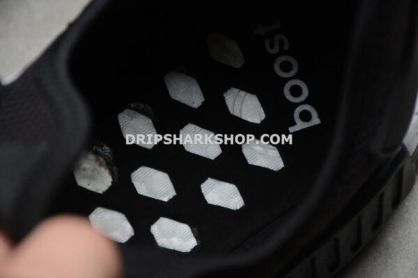 Adidas NMD R1 Shoes Core Black Scarlet Cloud White