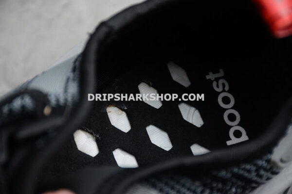 Adidas NMD R1 Glitch Shoes Core Black Grey Red