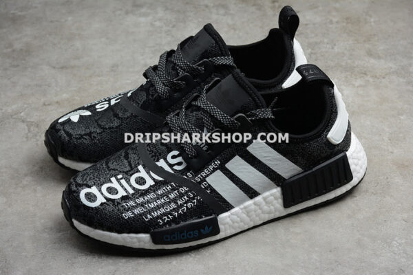 Adidas Atmos X NMD R1 G Snk Marathon Core Black Footwear White Footwear White - Negro