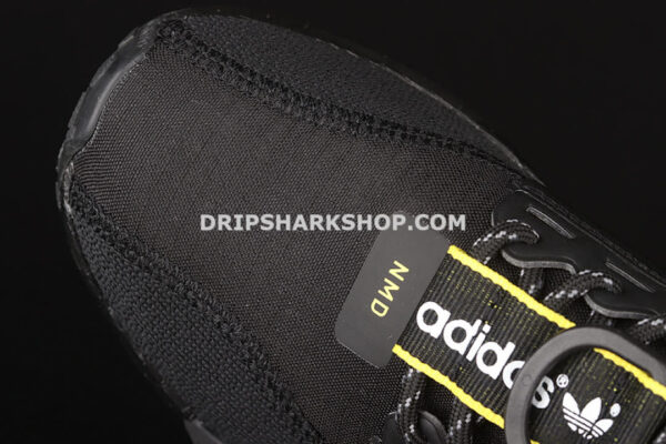 Adidas NMD R1 V2 Shoes Core Black Yellow Gradient Core Black