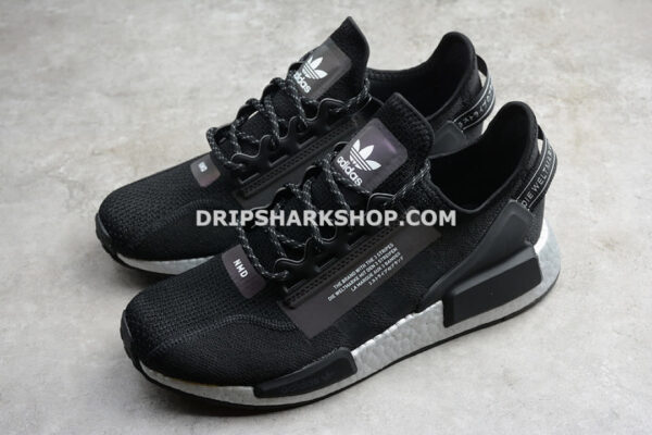 Adidas NMD R1 V2 Shoes Core Black Cloud White