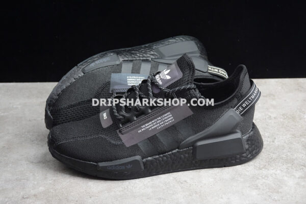 Adidas NMD R1 V2 Shoes Core Black Core Black Core Black