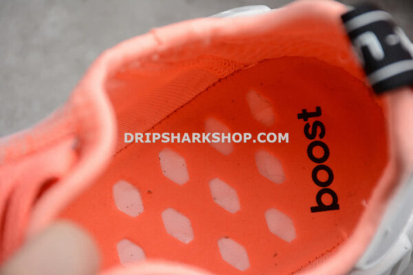 Adidas NMD R1 Shoes Sun Glow Core Black Flat White