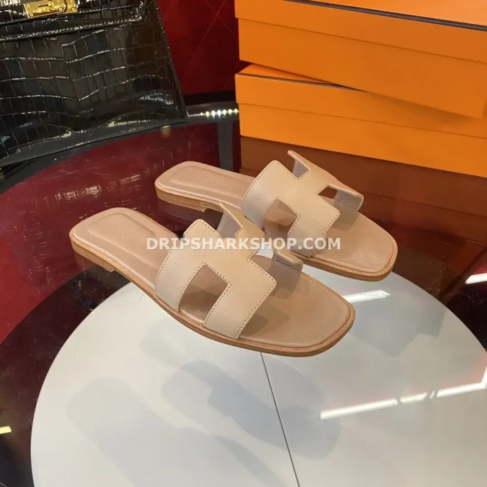 Sandalias Hermes - Oran Nude beige