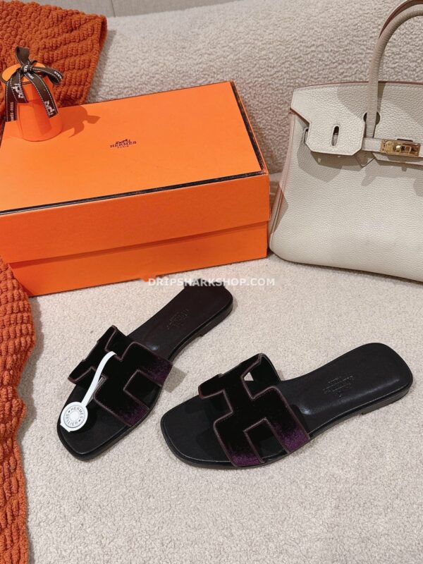 0f6d92de Sandalias Hermes - Oran Violeta oscuro