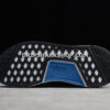 Adidas NMD R1 Shoes Black White Blue