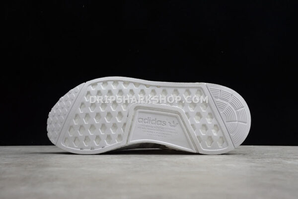 10-22 Adidas NMD R1 Shose Cloud White Cloud White Light Grey