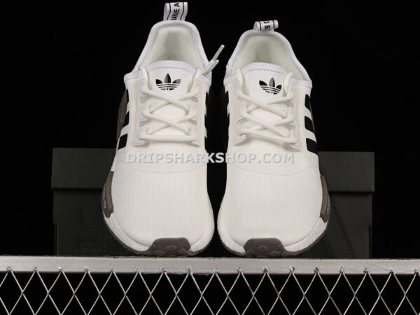 Adidas NMD R1 Primeblue Cloud White Core Black Grey Three