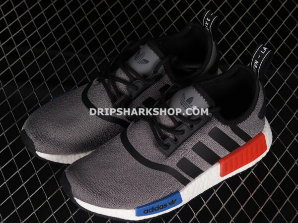 Adidas NMD R1 Boost Grey Four Core Black Cloud White