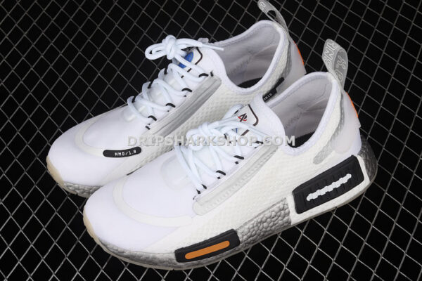 Adidas Nasa X NMD R1 Spectoo Footwear White Footwear White Core Black - Blanco